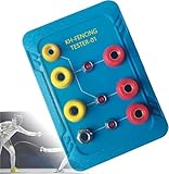 Elektrozauntester, Multifunktionstester for Zäune, Schwertspitzen-Drucktester, Körperschnur- und Maskentester, for die Sicherheitsinspektion der Zaunausrüstung bei Heim-, Schul-, Club-Wettbewerben.