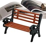 Miniatur-Parkbank, 1:75 Parkbank, Stuhl-Sofa – Landschaftsdekoration, Puppenhaus-Möbel, Architekturmodelle, Straßenpark-Layout-Modell