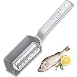 Westmark 65002260 Fischentschupper, Aluminium, Silber, 21 x 5,3 x 5,9 cm