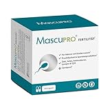 MascuPRO® Fertilität Mann bei Kinderwunsch | Vorteilsbox für 3 Monate | Fruchtbarkeit + Spermienproduktion | Zink, Selen, Q10, Aminosäuren, Lycopin | vegan & laborgeprüft