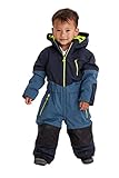 Killtec Jungen Skioverall/ Schneeanzug mit Kapuze - KW 89 MNS ONPC, sturmblau, 98/104, 37241-000