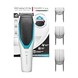 Remington Haarschneidemaschine Profi X4 (3 verstellbare Aufsteckkämme 3-35 mm, japanische Edelstahlklingen, Netz-/Akkubetrieb) Haarschneider, Haartrimmer, Power X Series HC4000