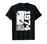 Kitesurfing Geburtstag Jahrgang 1974 geboren Kitesurfer T-Shirt