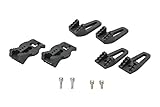 VAUDE Step Adjust Oversize Hook (Pair), black