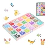 WQDD STANPET Stempelkissen Set 24 Farben – stempelkissen Kinder, stempelkissen bunt, Ungiftig & Abwaschbar, Fingerabdruck Tinte für Papier, Stoff, DIY Handwerk, Malerei & Geschenk