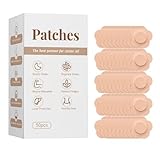 50 Stück Ersatz Einweg Rizinusöl Pack Selbstklebende Selbstklebende Nabelaufkleber Sicker-Knopf Protektoren Widerstandsfähiger Bauch