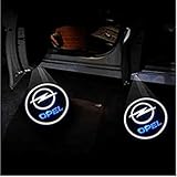 R-timer 2 Stück LED Autotür Licht Projektor passend für opel, Kabellose Einstiegsbeleuchtung, HD Logo Türbeleuchtung, Einfache Montage Zubehör