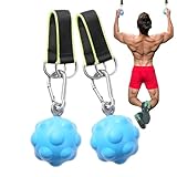 Effektive Griffkraft Power Bälle für Handtraining und Fingerübungen - Praktisches Fingertrainingsgerät,Tragbare Ballübung Für Fitnessstudio Berufstätige Frauen Männer Zuhause Fitnessbegeisterte