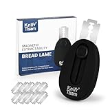 KNIFRTISAM Bäckermesser, Brotmesser Mit 10 Rasierklingen Tragbarer Brotklinge Brotzeitmesser Teigritzmesser Brot Backen Zubehör Für Brot Und Brötchen