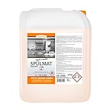 Lorito frisch & sauber Spülmat Spülmaschine, 10 Liter, Geschirrspülreiniger Geschirrspülmaschine, schnelltrocknend, pflegend, 10 Liter Kanister