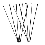 Gatuida 24 Stück Teiliges Hochpräzise Bügelsägeblätter aus Kohlenstoffstahl Robust und Verschleißfest für Holz Kunststoff Metall Vielseitig Einsetzbar für DIY und Industrie