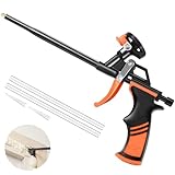 Sonpen PU Schaumpistole, Bauschaumpistole mit Teflonbeschichtete, Schaumpistole Bauschaum Brunnenschaum - Kein Verstopfen Leichte Reinigung, Bauschaum Gun für Haus Zum Abdichten Füllen