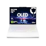 Lenovo Legion 7 Gaming Laptop - OLED Display WQXGA 16' 240Hz, Nvidia GeForce RTX 5060 8GB, Intel Core Ultra 7 255HX, 32GB RAM, SSD 1T, Windows 11 Home, Italienische RGB Tastatur - Glacier White