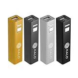 HALO 2.2k Power Bank - Tragbares Handy-Ladegerät - Notfall-Ladung, Power Bank für Unterwegs - 4er Pack