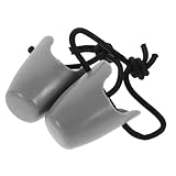 POPETPOP 2St Kajak wasserdichter Stecker Paddle-Board, klappbar Kajak-Ablassstopfen Sieb Wasserdichter Ablassstopfen Kanu Ablassstopfen Kajak Stecker Speigattenstopfen für Boote Gummi Grey