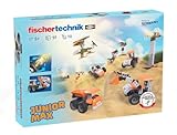 fischertechnik Junior Max 576101 – Solar-Konstruktionsspielzeug für Kinder, 10 Modelle zum Bauen & Entdecken, ab 5 Jahren, orange