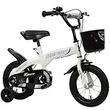 Kinderfahrrad 18 Zoll High Carbon Stahlrahmen Fahrrad Schülerfahrrad Babyfahrrad A,14 inches