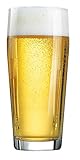 Arcoroc ARC 33049 Willi Willibecher, Bierglas, 630 ml, mit Füllstrich bei 0,5l, Glas, transparent, 12 Stück