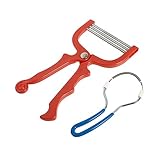 CRILSTYLEO 2St Gesichtshaarentferner manueller haareinfädler Frühlings-Haarentferner für das Gesicht painless hair removal schmerzfreie haarentfernung werkzeug Gesichtshaarentfernung ABS