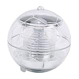 MechKit wasserdichte Solarenergie-Lampe, LED, 7 Farben, schwimmend, Schwimmbad, Teich, Dekoration, Licht, automatischer Farbwechsel, Garten, Außendekoration, ABS-Material, 7,8 x