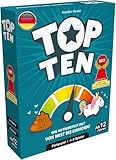Cocktail Games, Top Ten, Partyspiel, Nominiert zum Spiel des Jahres 2022, 4-9 Spieler, Ab 12+ Jahren, 30 Minuten, Deutsch, Mehrfarbig, Bunt