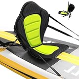 Kajaksitz – Kajaksitz für Surfbrett Stand Up Paddle | Sitz-Kajaks mit Tragetasche, bequemer Sitz mit verstellbaren Gurten für Kanu, Fischerboot, Paddel