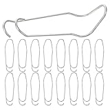 Ciieeo Gartenstützen Verbinderschnallen 25 Stück Pflanzenschnallen für Kletterpflanzen und Gewächshausregale Stabile Befestigung für Rankhilfen und Gemüsespaliere