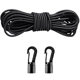 SEWOART Elastische Bungee spannleine mit Haken Strapazierfähige Kajak festmacherleine für Zelte Boote Wohnwagen und Outdoor ausrüstung Robustes Nylon Expander Seil für Sichere Befestigung