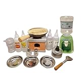Kinderfreundliches Kochutensilien-Set – meni-Küchenutensilien zum Kochen und Spielen, kleines Küchen-Kochset für Kinder | Echte Kochutensilien, Küchenutensilien, Spielset, Lebensmittelkochutensilien,