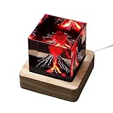 Generisch Volcano Lamp for Kids, Night Light Volcano Lamp, Creative Resin Lamp, USB Charging Lamp, Kids Night Light, Bedroom Volcano Lamp, Ambient Light Lamp, Realistic Volcano Lamp
