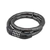 DANSI Panzerschloss Fahrrad I sicherer Diebstahlschutz mit 2 Schlüsseln I Fahrrad schloss, bike lock, Fahrradschloss, Fahrradschlösser, E-Bike (Fahrradschloss mit Zahlenkombination, 20 x 1000 mm)