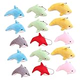 Toyvian 25 Stück Plüschtier Plüsch Kleiner Delphin