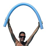 Husoiuy Poolnudel Schwimmnudel | Hohle Schaumstoff-Pool-Schwimmnudel | Dicke Nudeln Zum Schwimmen Im Schwimmbad | Leuchtend Bunter Schwimmbad-Schaumstoffstab - Schwimmbadzubehör