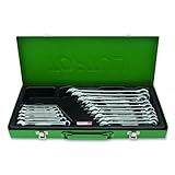 Schraubenschlüssel, Maulschlüsselsatz TOPTUL 16 Stück HiPerformance