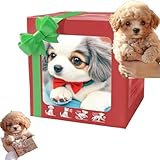 Smart Robot Dog, KI -Roboterhund Neues Plüschspielzeug, interaktives Roboterpuppenspielzeug mit realistischem Gehen, Bellen, Sitzen und Laufen, interaktiver Haustierbegleiter für Kinder und C