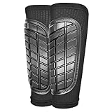 Bodyprox Fußball-Schienbeinschoner für Männer, Frauen und Jugendliche (Größe L)