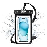 JOTO Wasserdicht Handyhülle,Unterwasser Hülle IPX8 Waterproof Handytasche für 6.9' iPhone 15 14 13 12 11 Pro Max/Samsung Galaxy S24 S23 Ultra S22 A54 Weiteren bis 7 Zoll- Schwarz