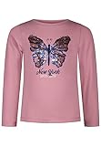 SALT AND PEPPER Mädchen Langarmshirt mit glitzerndem Wendepailletten Motiv