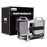 GeeekPi 4U Server-Schrank, 10-Zoll-Server-Rack für Netzwerk-, Server-, Audio- und Videoausrüstung, DeskPi RackMate T0 Rackmount-Server-Gehäuse