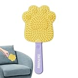 Tierhaarentferner, doppelseitiger Fellpflege-Zubehör, Katzenkamm, Tierhaarentfernungsbürste – für Couch, Teppich, Wäsche, Stoff, Bettmatte, Innenbereich, Zuhause, Wohnung, Büro, Reisen, Zuhause