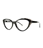 kelinse Lory Brille, Erwachsene, Unisex, Schwarz, Einheitsgröße