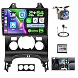 Ohradio 2G+64G Autoradio für Peugeot 3008 2009-2015 Radio Android GPS mit Wireless Carplay Android Auto Radio FM/RDS WiFi + Rückfahrkamera + MIC -Autoradio 2DIN 9 Zoll