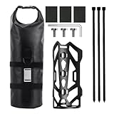 Gabeltasche, wasserdichte Gepäckträger und Gepäckträger, leichte Vorderradgabeltasche, Gepäckträgertasche, Roll-Top-Gabeltasche für Bikepacking, Radfahren, Touren, Bergabenteuer