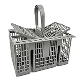 TERRARIDE Besteckkorb Spülmaschine, Besteckkorb Unterkorb 22.5x21x16cm für Hotpoint, Indesit,Whirlpool Bauknecht Ikea 488000386607, 99673-8729, C00257140, C00386607 Geschirrkorb Spülmaschinenkorb