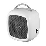 Desktop-Heizung für kleine Haushalte, schnelle Wärme energiesparende Heizung, elektrische Heizung Heizlüfter Elektrisch Energiesparend (White, One Size)
