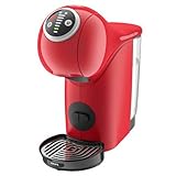 NESCAFÉ Dolce Gusto Genio S Plus von Krups, kompakte Kaffeekapselmaschine, 0,8 Liter Kapazitat, 1500 Watt, automatische Entkalkungswarnung, rot, KP3405