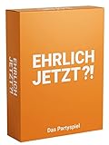 Ehrlich Jetzt?!® - Das versaute Partyspiel für Erwachsene und Jugendliche - Partyspiel - Wahrheit oder Pflicht - Kartenspiel - Ich Habe noch nie - Wer würde eher - Scherzartikel - lustiges Geschenk