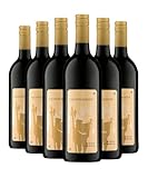 Burkheimer Nachtwächter Glühwein rot - gewürzter Rotwein mit Zimt, Nelken & Sternanis, fruchtig-beerig & harmonisch - ideal für Winterabende, Advent & Weihnachten, Wein vom Kaiserstuhl, Baden (6 x 1l)