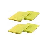 Fiab 4 Schwämme 50 x 50 mm feuchtigkeitsspendende Taschen Schwamm Elektrodenhalter Iontophorese Tens Elektrostimulation