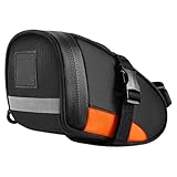 CPAOWEHF Reflektierende Fahrradtasche Rücklicht Kompatible Packtaschen Fahrrad Satteltasche Fahrradkofferraum Für Fahrradausrüstung